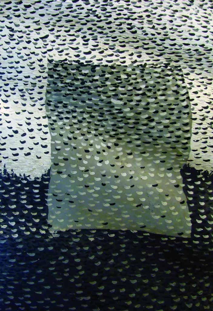 "Bez tytułu" odlew gipsowy 100x90 cm 2008 r