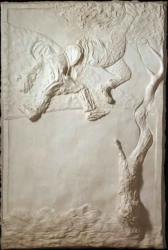 „Tańcowali” odlew gipsowy 146 x 206 cm 2004 r.