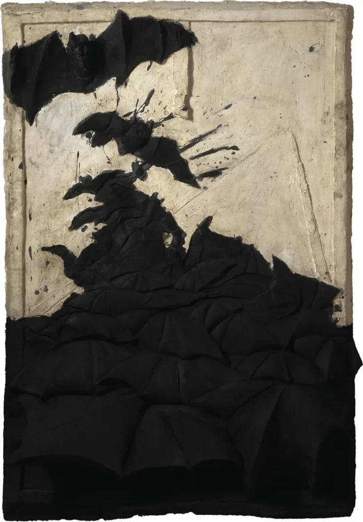 „Transformacja” odlew gipsowy 145 x 205 cm 2004 r.