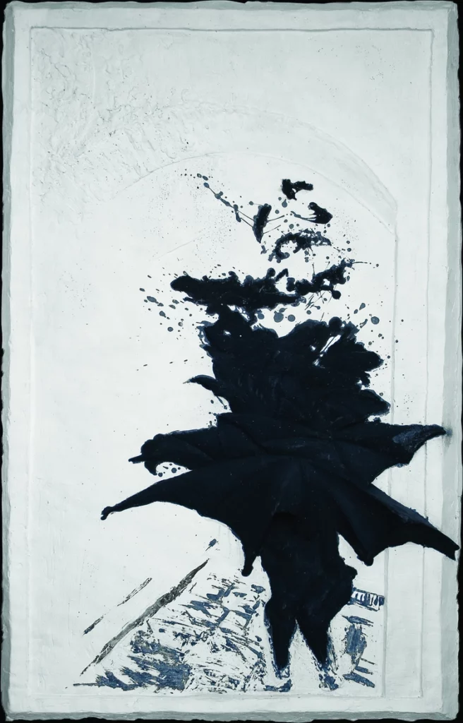 „Ulotna” odlew gipsowy 130 x 200 cm 2004 r.